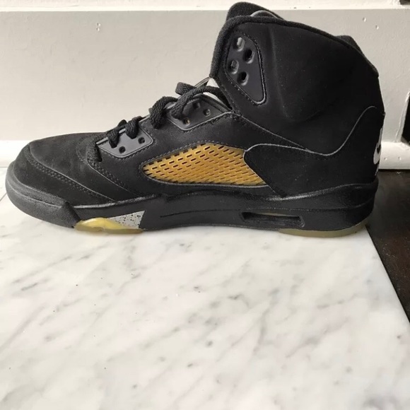 Air Jordan 5 Retro Black Metallic Silver 1999 - Picture 5 of 8